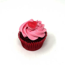 Load image into Gallery viewer, Valentine&#39;s Red Velvet Cupcake
